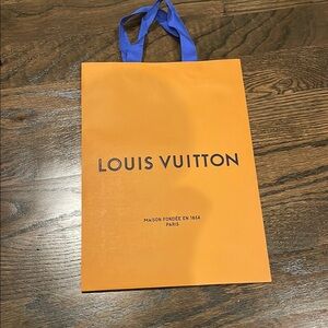 Louis Vuitton Orange Shopping Bag